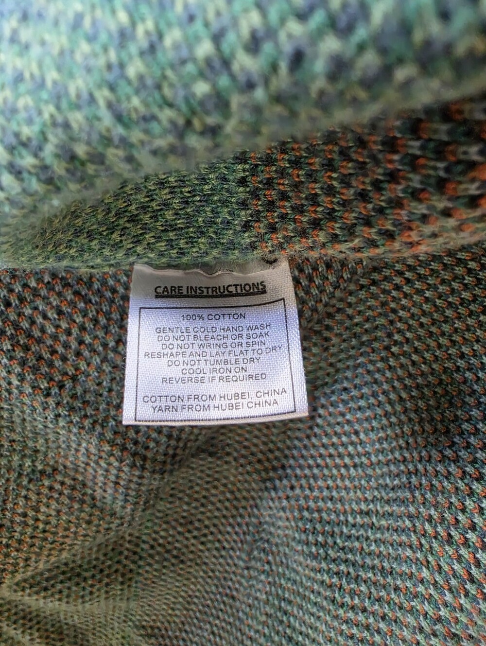 Dangerfield Dinosaur Knit Cardigan Sweater XL Cotton Black Green Whimsical Retro - Picture 8 of 8